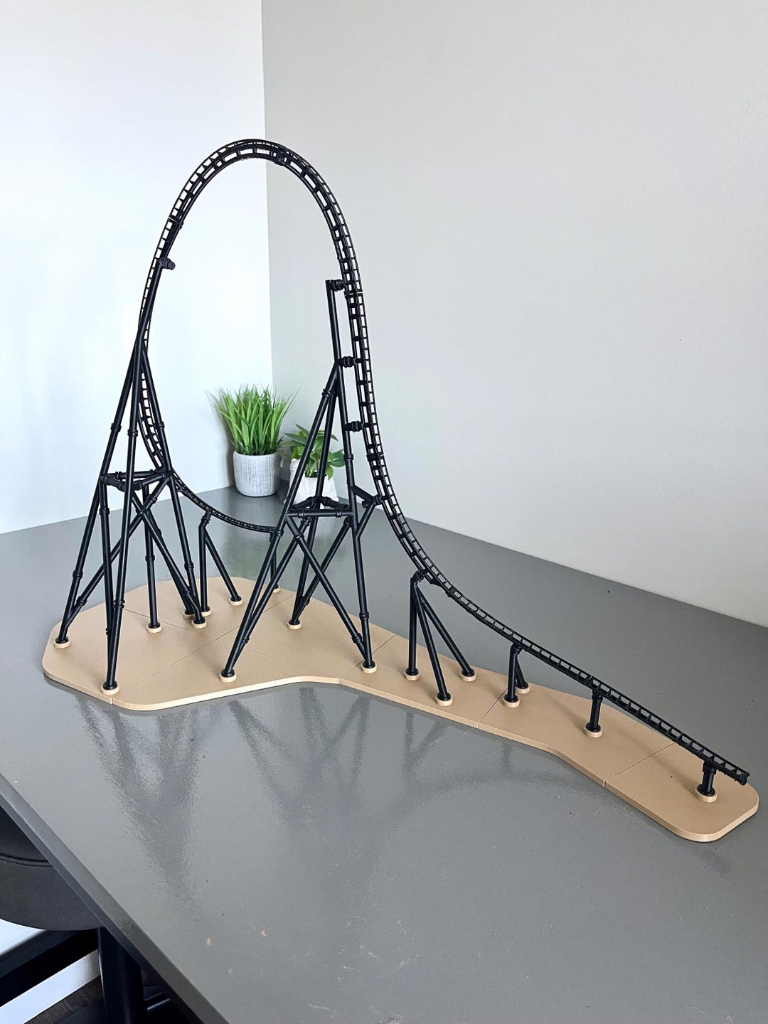 Roller Coasters Rapter The Raptor (velocicoaster Inspired) Roller Coaster Model Kit - Etsy