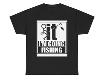 Unisex F It Angeln Graphic Tee für Angler