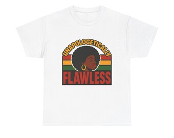 Entschuldigend makellos T-Shirt Retro Afrocentric Pride Tee