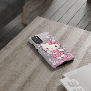 ハローキティ ピンクグリッター タフフォンケース 画像 4