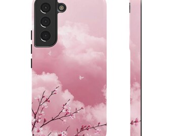 Rosa Kirschblüte Handyhülle Sakura Sky Robuste Hülle