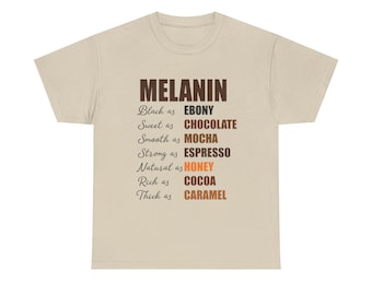Melanin Grafik T-Shirt