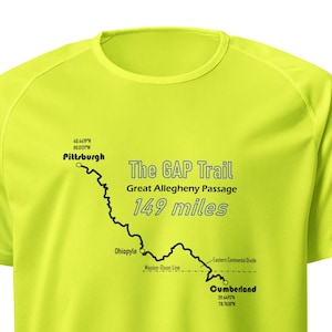 The GAP Trail - Great Allegheny Passage - Jersey or T-shirt