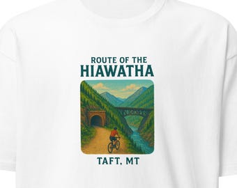 Hiawatha Bike Trail-T-shirt - katoenen T-shirt voor heren