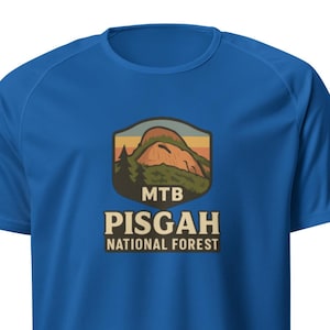 MTB-trui of T-shirt Pisgah National Forest MTB