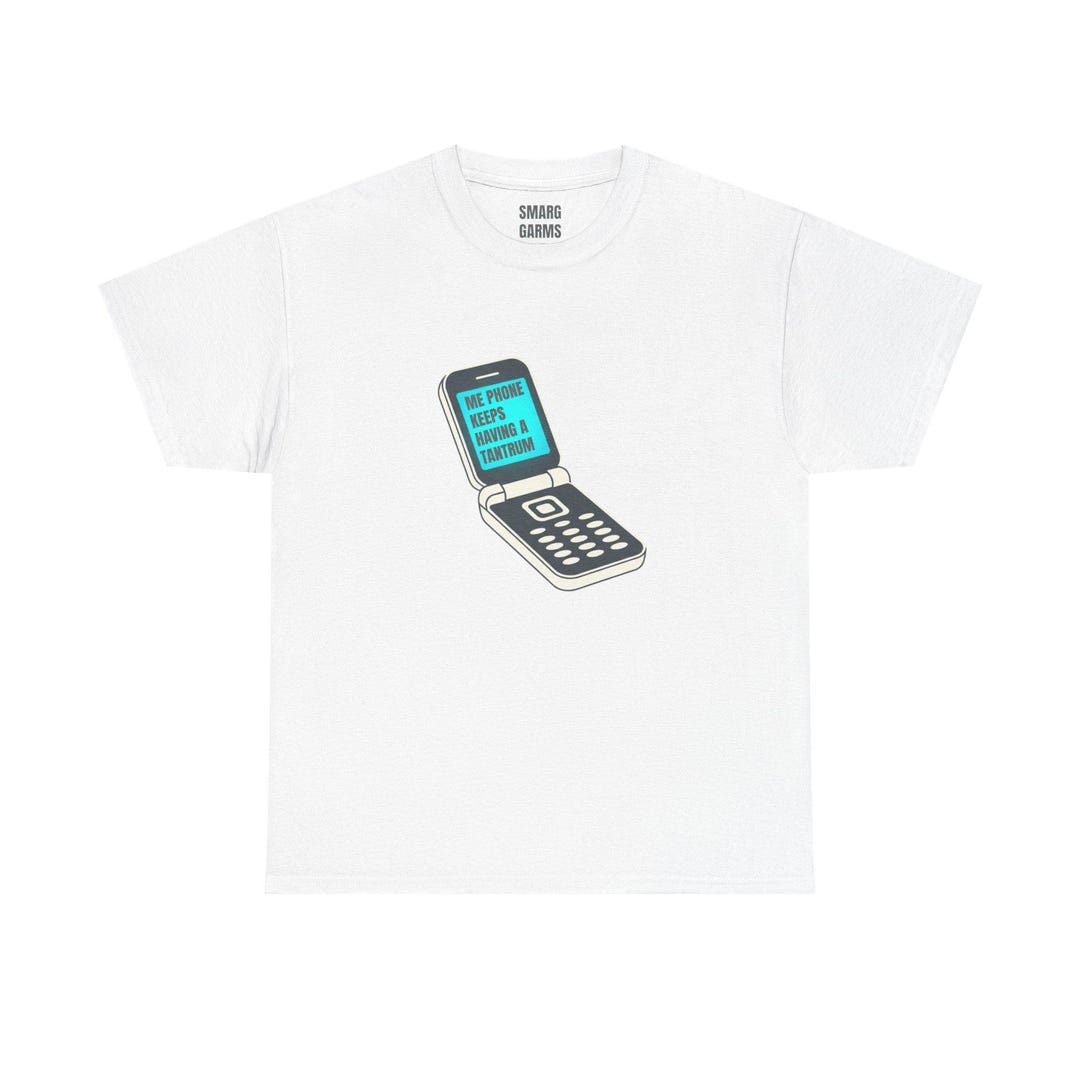 Esdeekid Rap Grime Retro Flip Phone Tee | Nostalgic 2000s Cellphone ...