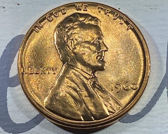 1960 No Mint Penny Uncirculated Large Date US Coin