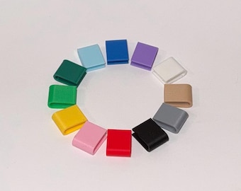 Set mit 12 minimalistischen Weinglas- oder Tassenmarkierern