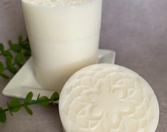 Jabón natural para el cuidado de la piel sin perfume