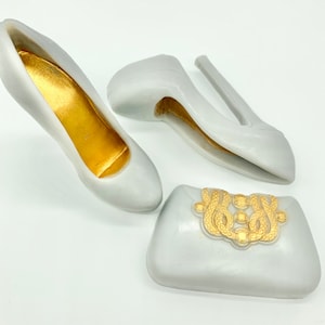 Schuh und Clutch Soap