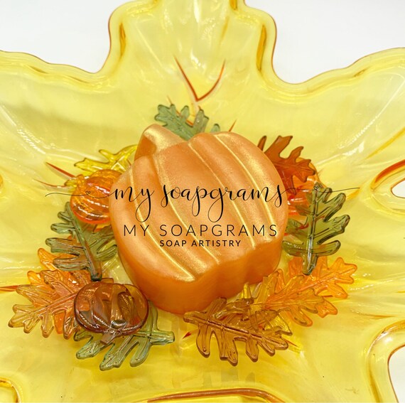 Pumpkin Soap Fall Decoration Hostess Gift Housewarming Il_570xn