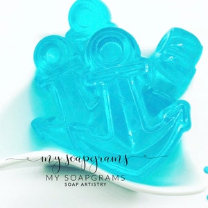 25 Anchor Soap Favors Nautical gift Anchor favors Travel Favors Destination Wedding Beach Favors Coastal theme Navy