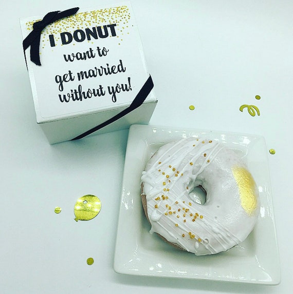 Donut Soap Proposal Bridesmaid Box Proposal Box Bridesmaid Gift Wedding Party Proposal Bridesmaids Donut Proposals Wedding Party Invite Il_570xn