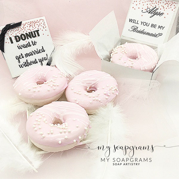 Wedding Proposal Maid of Honor Proposal Will you be my Bridesmaid I Donut Want To Get Married Without You Bride Bridesmaids Proposal Gift