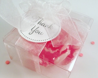 25 Peony Soaps/ Flower Soap Favors / Mother's Day / Birthday Favors / Wedding Favors / Decorative Soap / Flower Soaps