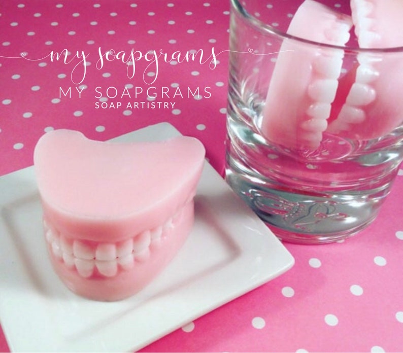 Denture Soap Set Over the Hill Party Favors Gag Gift Dental Etsy Norway