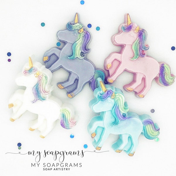 10 Unicorn Party Favors / Unicorn Soap Favors / Unicorn Favors Unicorn / Party Soap for kids