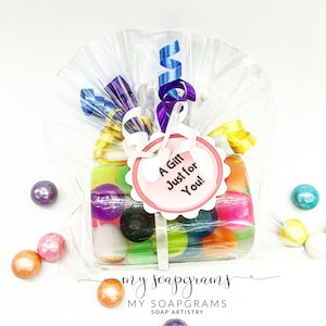 10 Bubble Gum Scented Bath Bars Birthday Party Favors Soap Favors