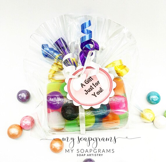 10 Bubble Gum Scented Bath Bars Birthday Party Favors Soap Favors Il_570xn