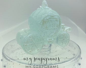 Wedding Carriage Soap Favors  Bridal Shower Quinceanera Cinderella Favors Party Favors Soap Favors Cinderella Carriage