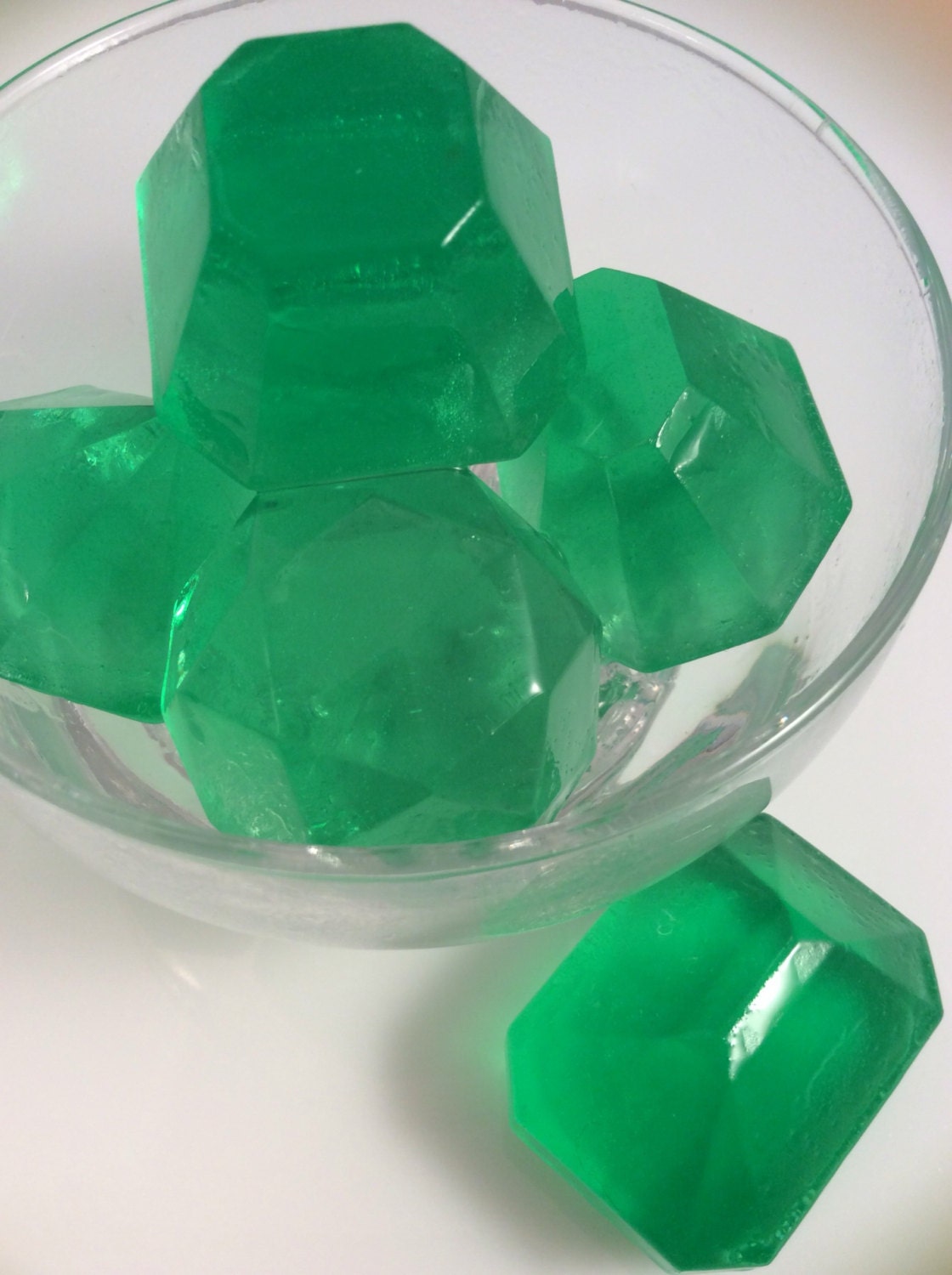 Birthstone Soap / Gems soap / May birthstone / baby showers / Etsy