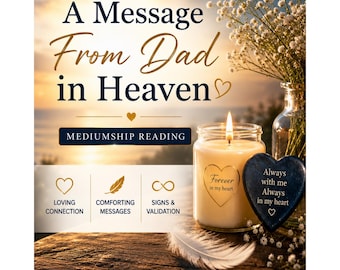 Message From Dad in Heaven | Father in Spirit Mediumship Reading | Loved One Reading | Psychic Medium | Audio