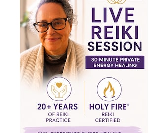 Live Reiki Session | 30 Minute Private Energy Healing
