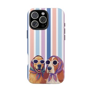 Personalized Cute Dog Phone Case for iPhone 17 16 15 14 13 12 11 Pro Max & Samsung Galaxy S25 S24 S23 S22 S21, Puppy Aesthetic Cover Gift 4. Pastel Rainbow