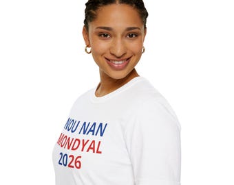 Nou Nan Mondyal 2026 Unisèks T-Shirt  Fyète Ayiti Nan San Mwen