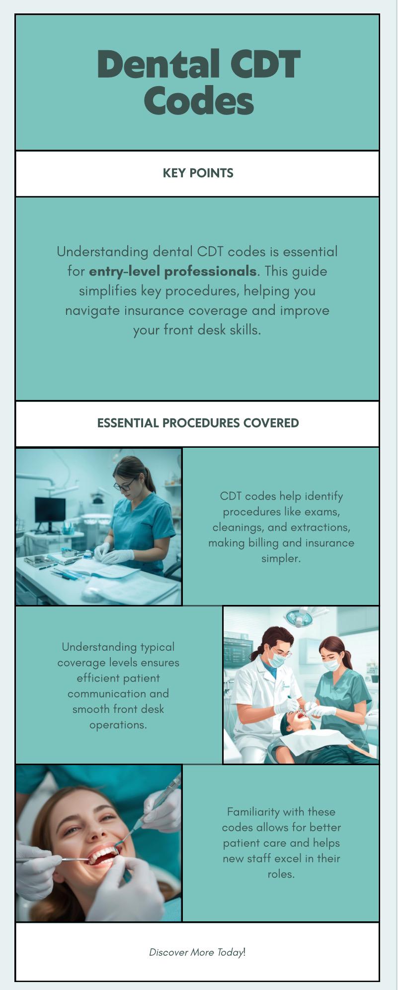 Dental CDT Codes Study Guide | Front Desk & Insurance (printable PDF ...
