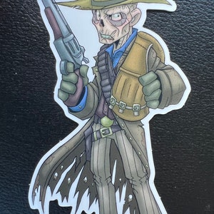 Fallout The Ghoul fan art Vinyl Sticker