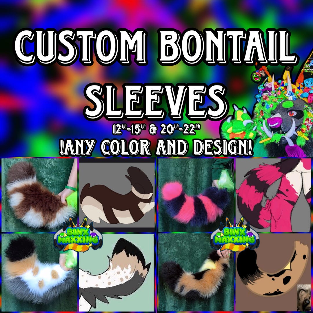 Custom Bontail Sleeve - Etsy