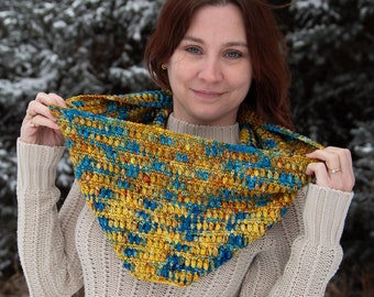 PDF Crochet PATTERN Gatlin Cowl