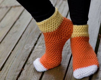 halloween lounge socks dog lover pet lover marching pet owner candy corn tie dye dog halloween socks Candy Corn Socks scrunch socks
