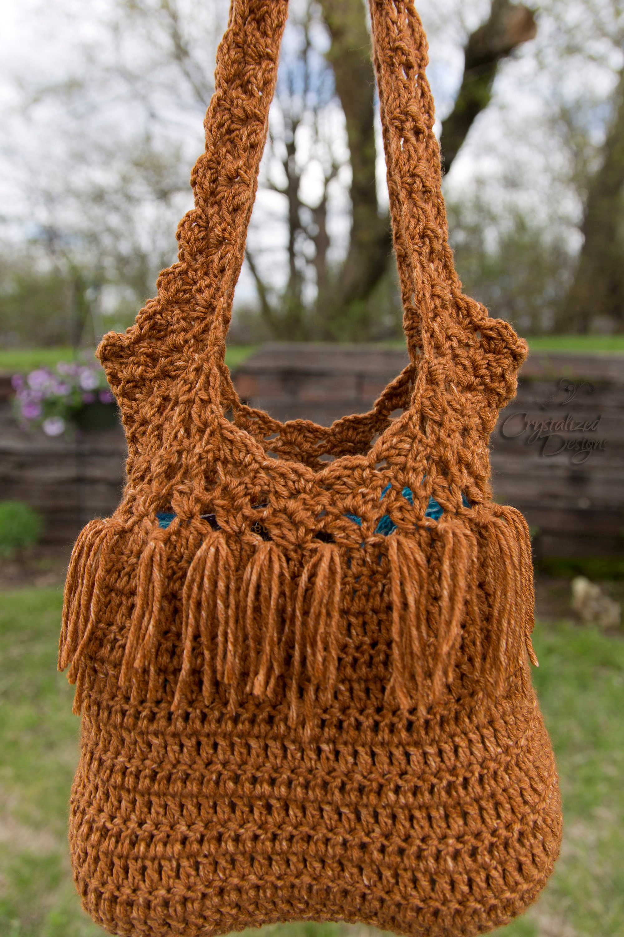 32 Boho Bag Crochet Patterns for Fringe, Florals, and Everyday Texture 29 Crochet Pattern Kechik Boho Bag