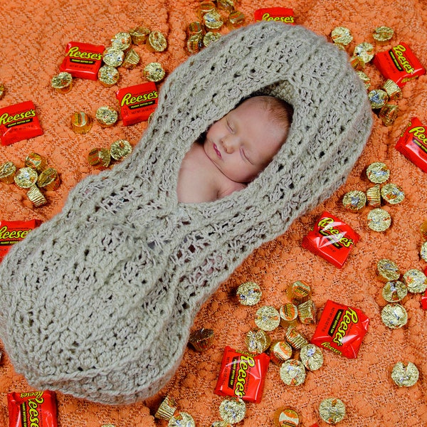 PDF Crochet PATTERN Lil' Peanut Pod