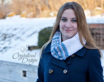 PDF Crochet PATTERN Avalon Scarf or Cowl