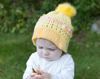 PDF Crochet PATTERN Brennan Beanie