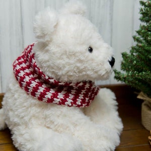 PDF Crochet PATTERN Peppermint the Polar Bear Amigurumi image 5