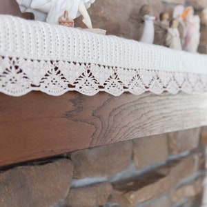 PDF Crochet PATTERN Merry Mantel Scarf