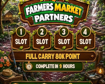 Monopoly_Go Partners Events - Farmers Market Partners (Full Carry 80k Point)