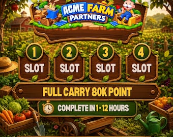 Monopoly_Go Partners Events - ACME FARM Partners (Full Carry Service)