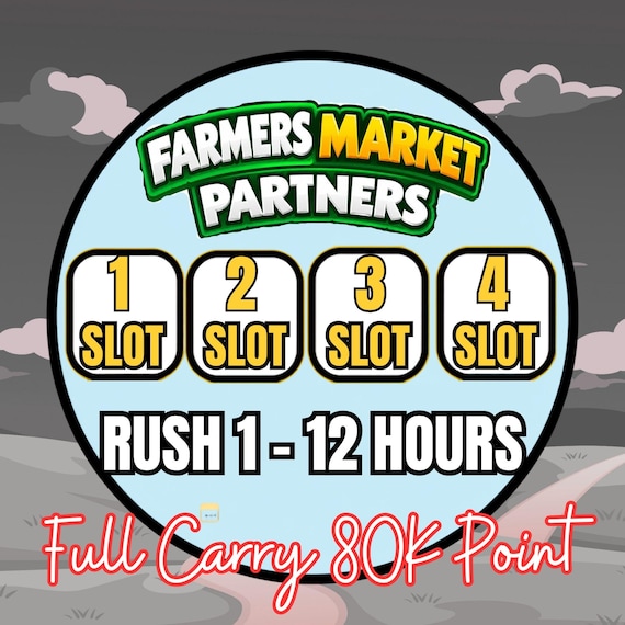Monopoly_Go Partners Events - Farmers Market Partners (Full Carry Service)