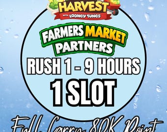 1x Slot - Farmers Market Partners - Monopoly_Go Partners Events (Full Carry Service 80k Point)