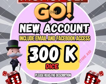 Monopoly_Go New Account 300K Dice - ( Fast Response )
