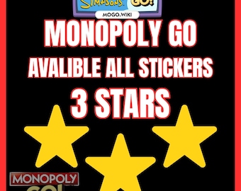 Monopoly_Go 3 Star Stickers - New Album June 2026 ( Fast Delivery )
