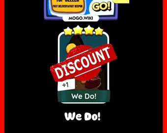 We Do! - Monopoly_GO 4 Star Stickers - New Album June ( Fast Sent )