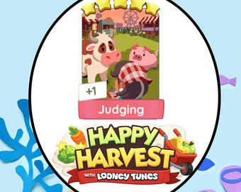 Judging - Monopoly_GO 5 Star Stickers - New Album Happy Harvest ( Fast Sent )