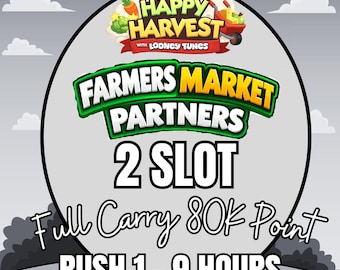 2x Slot - Farmers Market Partners - Monopoly_Go Partners Events (Full Carry Service)