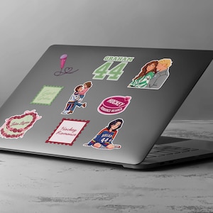 May include: A digital clipart collection with a hockey romance theme. Includes illustrations of a hockey jersey, ice skates, a candle, a karaoke ticket, a microphone, and a cocktail. The text "Hockey Romance Clipart Collection" is also present.A complete collection of 50 unique hockey romance png vinyl stickers and illustrations  Briar University  and  on a .40 pcs Off Campus BookTok Sticker PNG Pack, Ice Hockey Romance Clipart Digital Dowload Set, Briar U The Deal Garrett Graham Bookworm Gift